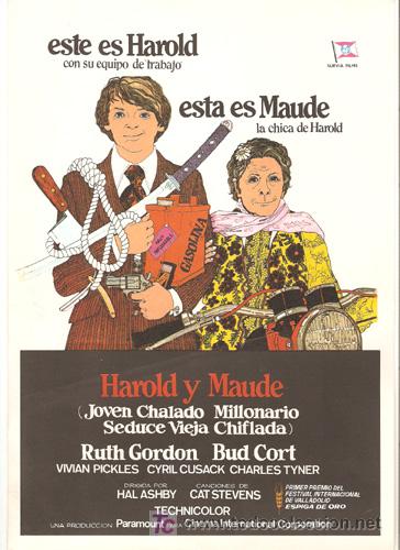Cine: G2199 HAROLD Y MAUDE MOTORCYCLE CULT GUIA ORIGINAL SUEVIA ESTRENO