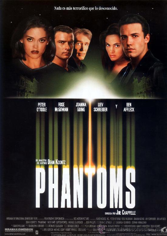 Cinema: PHANTOMS (GUIA ORIGINAL) PETER O'TOOLE