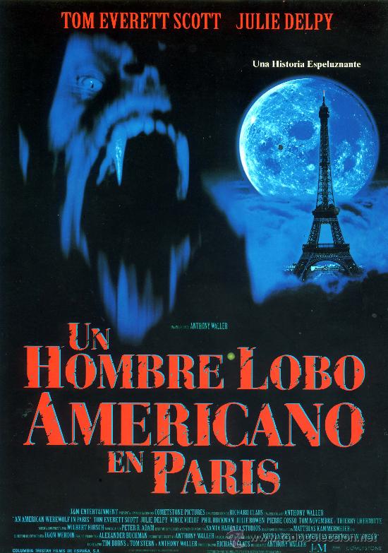 Cine: UN HOMBRE LOBO AMERICANO EN PARIS (GUIA ORIGINAL) DIRECTOR ANTHONY WALLER