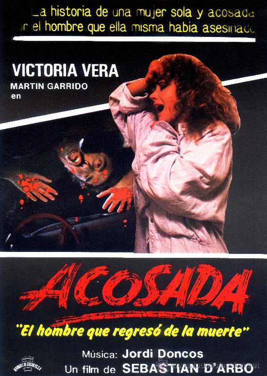 Cine: ACOSADA (GUIA ORIGINAL) ViCTORIA VERA - DIRECTOR SEBASTIAN D' ARBO