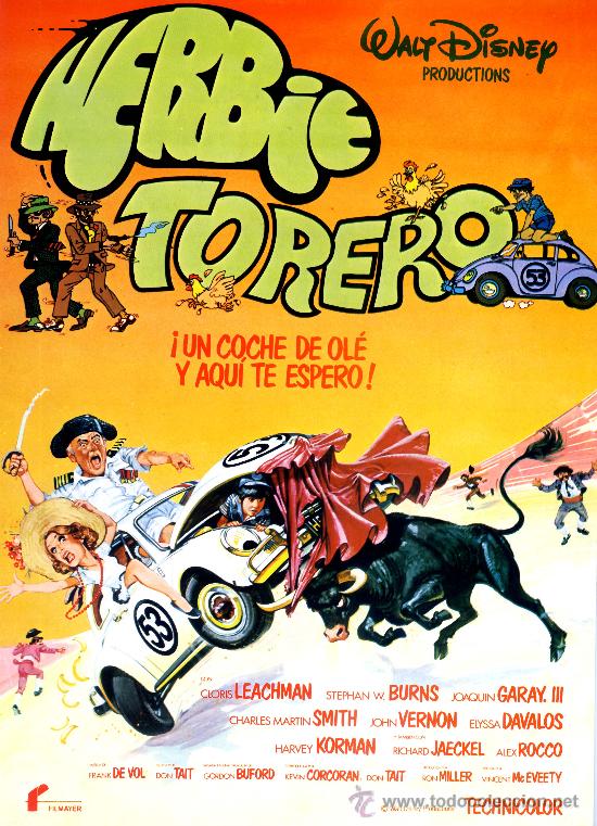 Cinema: HERBIE TORERO (GUIA ORIGINAL WALT DISNEY)