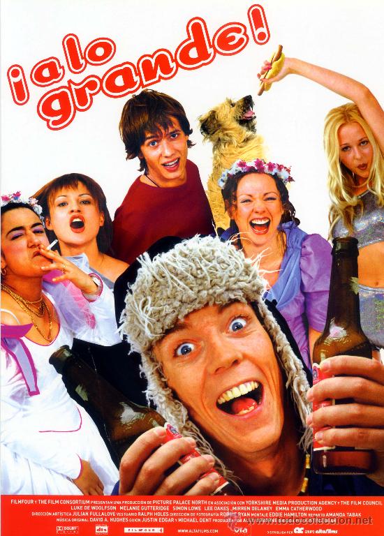 Cine: A LO GRANDE ( GUIA ORIGINAL DE LUJO 3 PAGINAS) DIRECTOR JUSTIN EDGAR