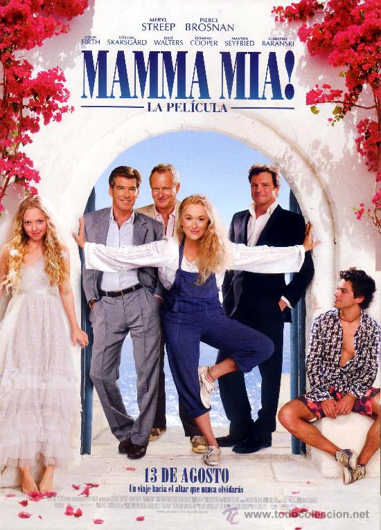 Kino: MAMMA MIA LA PELICULA (GUIA ORIGINAL DOBLE) MERYL STREEP - PIERCE BROSNAN