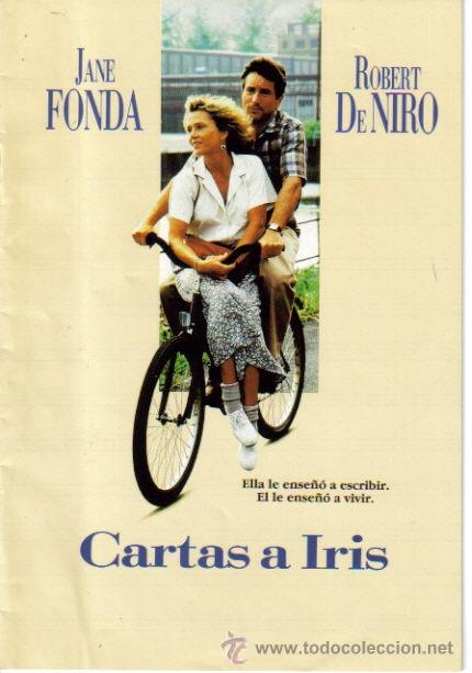 Cine: CARTAS A IRIS-JANE FONDA + ROBERT DE NIRO BOOK SPANISH