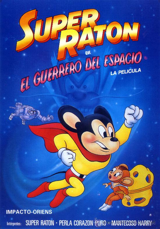 Cine: SUPER RATON EL GUERRERO DEL ESPACIO (GUIA ORIGINAL SIMPLE) GENERO DIBUJOS ANIMADOS