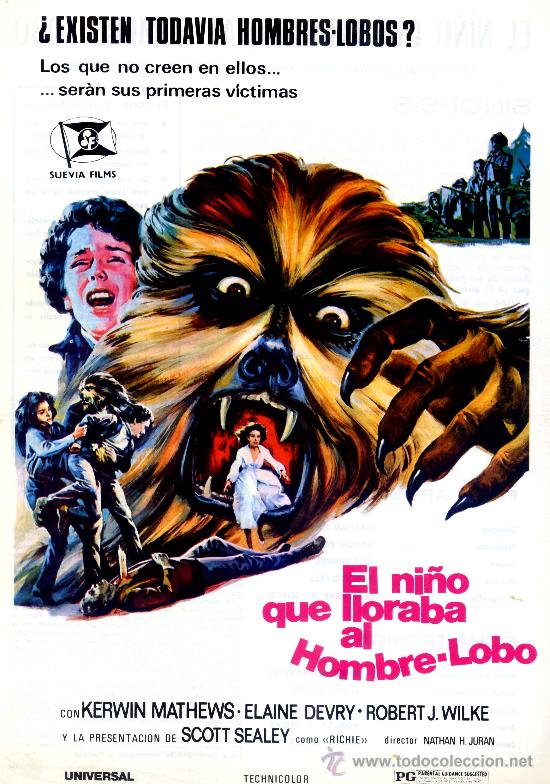 Cin&eacute;ma: EL NI&Ntilde;O QUE LLORABA AL HOMBRE LOBO (GUIA ORIGINAL SIMPLE) DIRECTOR NATHAN H. JURAN