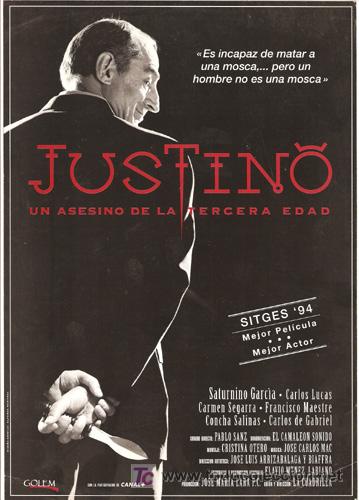 Cinema: G2766 JUSTINO UN ASESINO DE LA TERCERA EDAD LA CUADRILLA TERROR GUIA ORIGINAL GOLEM ESTRENO