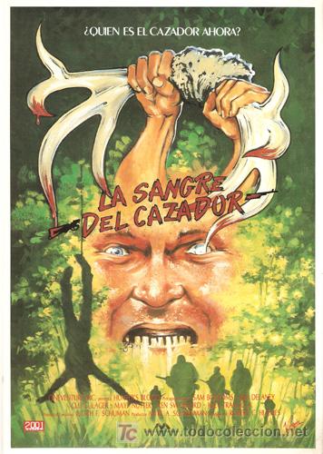 Cinema: G2808 LA SANGRE DEL CAZADOR SAMUEL BOTTOMS TERROR GUIA ORIGINAL 2001 ESTRENO