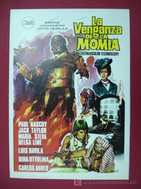 Cine: 'LA VENGANZA DE LA MOMIA'.