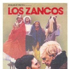 Cine: LANZAMIENTO PELÍCULA .. LOS ZANCOS 1984.. DIRECTOR CARLOS SAURA .. CON FERNANDO FERNÁN GÓMEZ,. Lote 21871397
