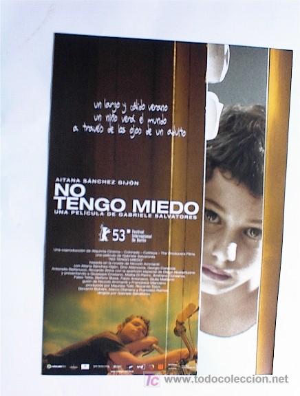 Cinema: NO TENGO MIEDO