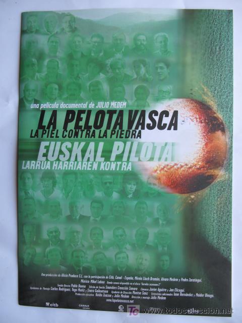 Cin&eacute;ma: LA PELOTA VASCA