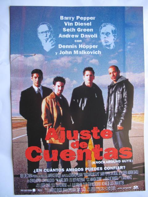 Cine: AJUSTE DE CUENTAS - Foto 1