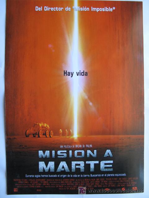 Cinema: MISION A MARTE