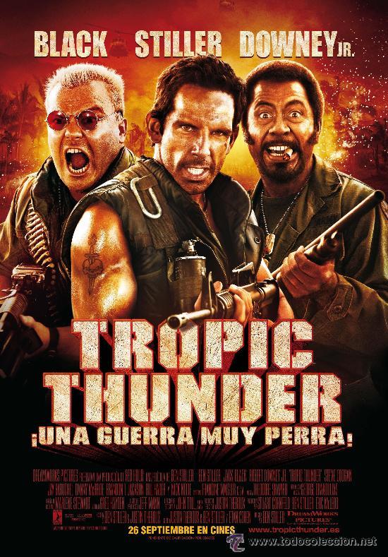 Cine: Tropic Thunder, con Ben Stiller. - Foto 1