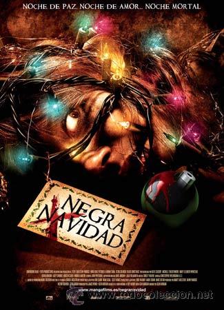 Cine: 'Negra Navidad'. Terror. Gu&iacute;a publicitaria de cine. Tama&ntilde;o folio A4. Nueva.