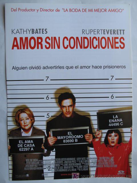 Cine: AMOR SIN CONDICIONES - Foto 1