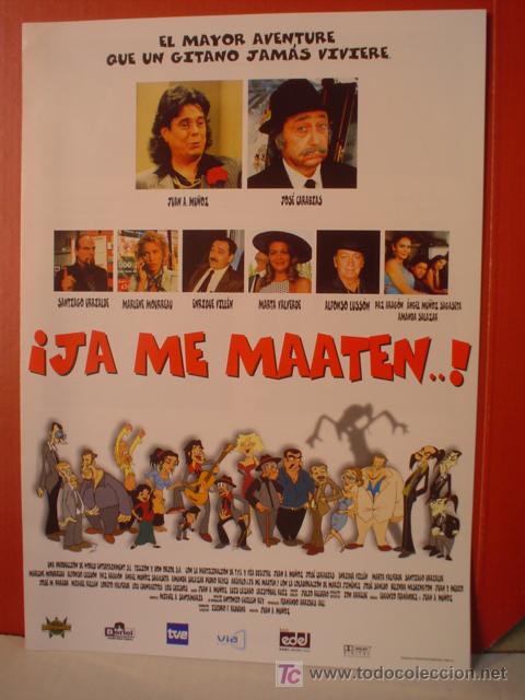 Cin&eacute;ma: &iexcl;JA ME MAATEN!,  GUIA DE CINE DE 4 PAGINAS (T1)