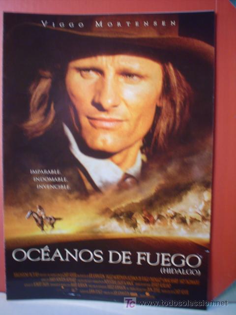 Cin&eacute;ma: OCEANOS DE FUEGO,  GUIA DE CINE DE 4 PAGINAS (T1)