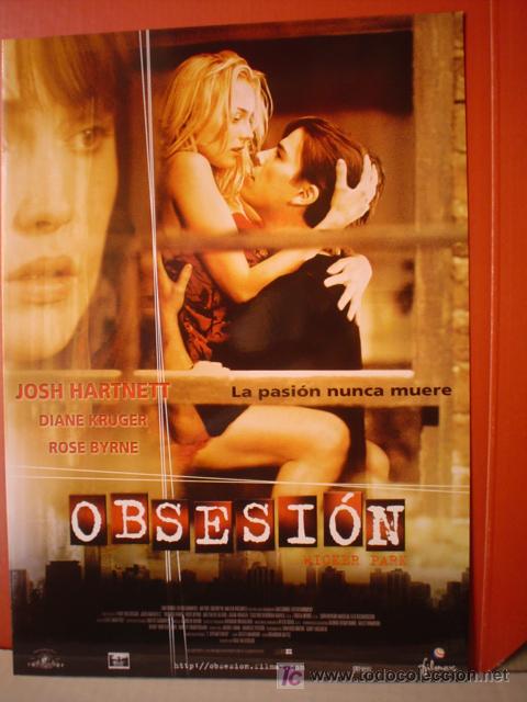 Cinema: OBSESION,  GUIA DE CINE DE 4 PAGINAS (T3)