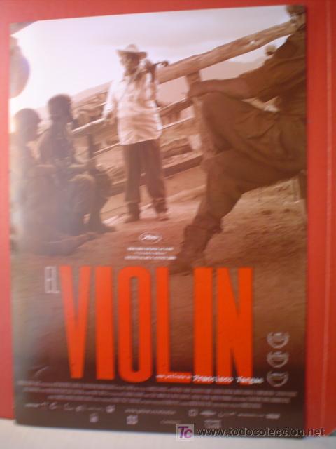 Cine: EL VIOLIN,  GUIA DE CINE DE 2 PAGINAS (T5)