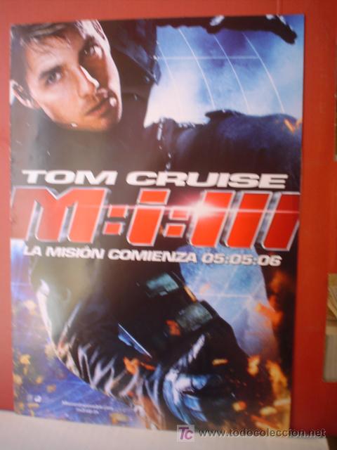 Cinema: MISION IMPOSIBLE III,  GUIA DE CINE DE 4 PAGINAS (T6)