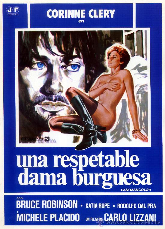 Kino: UNA RESPETABLE DAMA BURGUESA (GUIA ORIGINAL DOBLE CON FOTOS) CORINNE CLERY