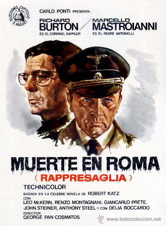 Cinema: MUERTE EN ROMA (GUIA ORIGINAL DOBLE) RICHAR BURTON - MARCELLO MASTROIANNI - JOHN STEINER