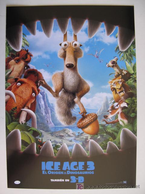 Cinema: ICE AGE 3   10 GUIAS A ELEGIR 25 EUROS . 100 GUIAS 130