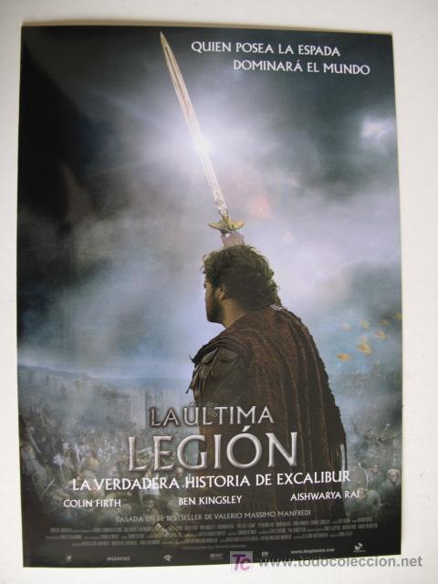 Kino: LA ULTIMA LEGION  10 GUIAS A ELEGIR 25 EUROS . 100 GUIAS 130