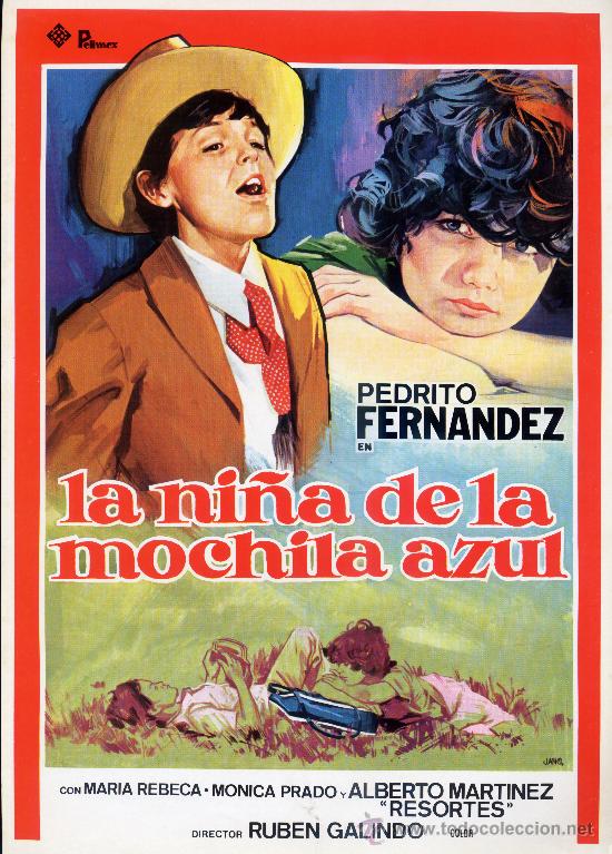 Cinema: LA NI&Ntilde;A DE LA MOCHILA AZUL (GUIA ORIGINAL SIMPLE) PEDRITO FERNANDEZ