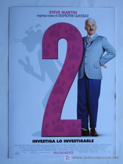 Cine: LA PANTERA ROSA 2      10 GUIAS A ELEGIR 25 EUROS O 100 GUIAS 130 EUROS