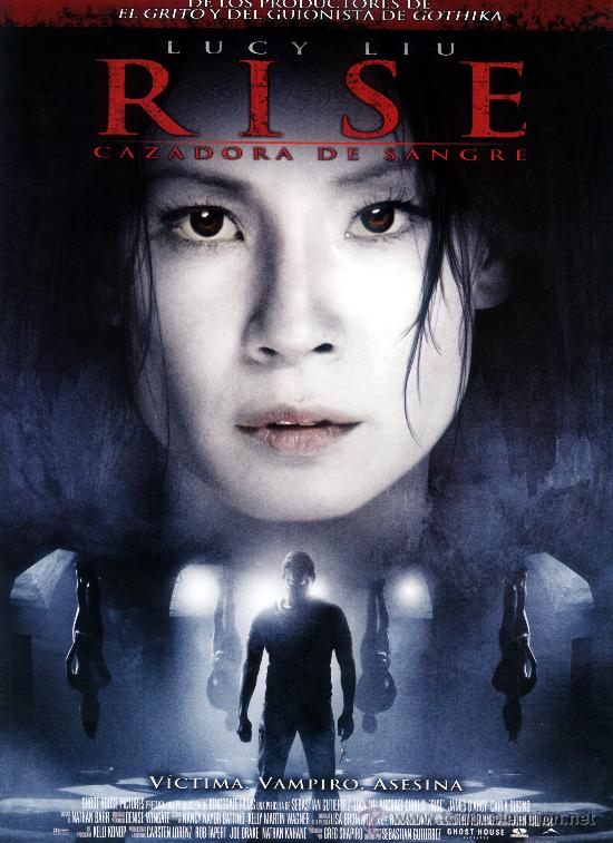 Kino: RISE CAZADORA DE SANGRE (GUIA ORIGINAL SIMPLE CON FOTOS DE SU ESTRENO EN ESPA&Ntilde;A) LUCY LIU