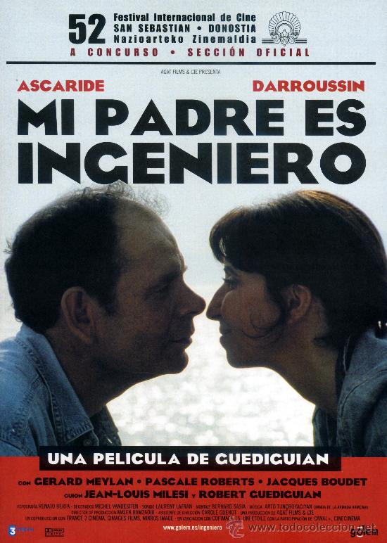 Cine: MI PADRE ES INGENIERO (GUIA ORIGINAL DE LUJO 4 PAGINAS) GERARD MEYLAN - PASCALE ROBERTS