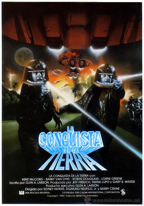 Cin&eacute;ma: LA CONQUISTA DE LA TIERRA (GUIA ORIGINAL DOBLE) KENT McCORD - BARRY VAN DYKE