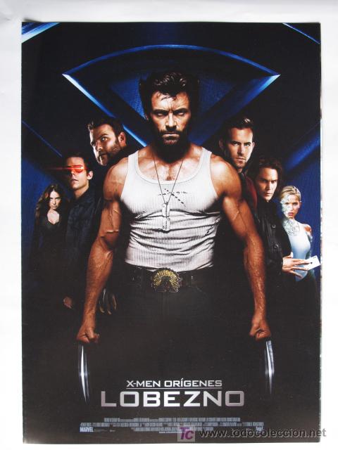 Cine: X MEN ORIGENES LOBEZNO 10 GUIAS A ELEGIR 25 EUROS . 100 GUIAS 130 EUROS