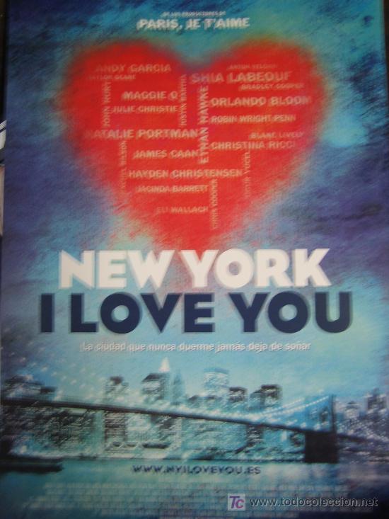 Cine: New york i love you - guia publicitaria original estreno - natalie portman Maggie Q Ethan Hawke