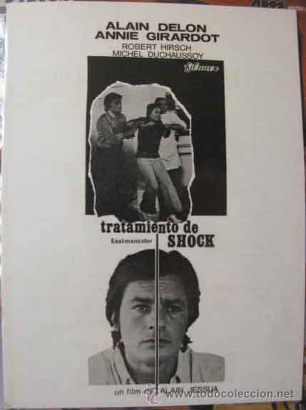 Cine: ALAIN DELON - TRATAMIENTO DE SHOCK - GUIA