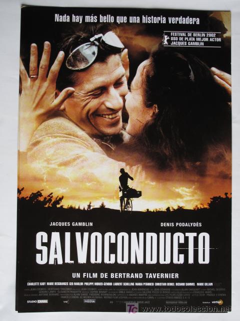 Cinema: SALVOCONDUCTO    10 GUIAS A ELEGIR 25 EUROS . 100 GUIAS 130