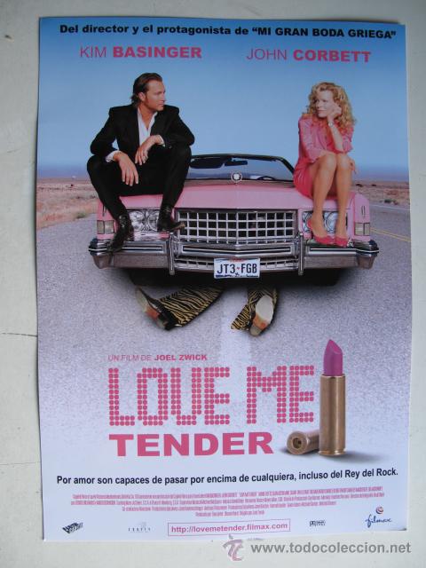 Cinema: LOVE ME TENDER    10 GUIAS A ELEGIR  POR 25 EUROS. 100 GUIAS X 130 EUROS