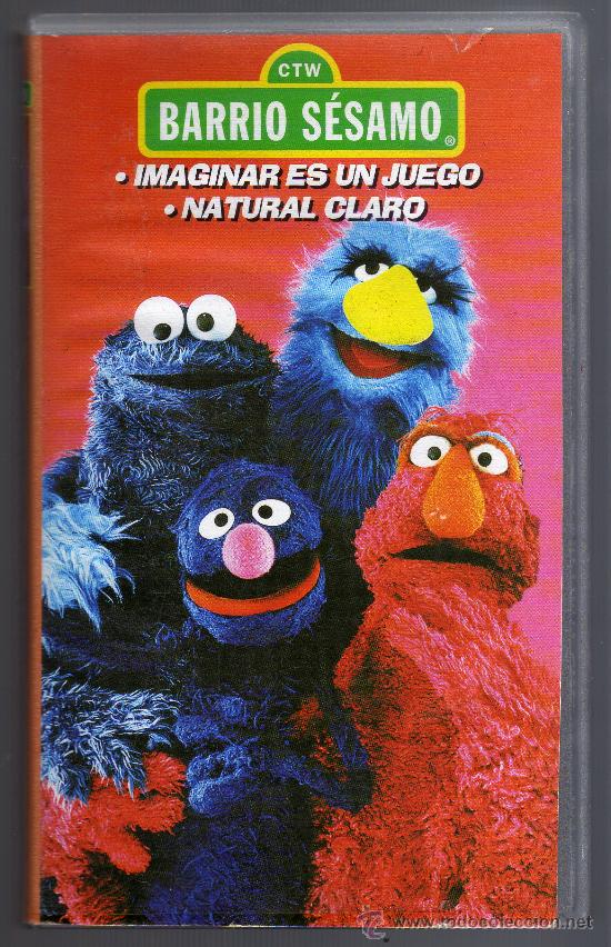 Cine: caratula de VHS - BARRIO S&Eacute;SAMO - IMAGINAR ES UN JUEGO - NATURAL CLARO.