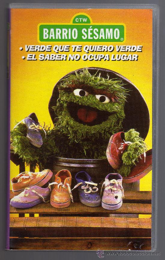 Cine: caratula de VHS - BARRIO S&Eacute;SAMO - VERDE QUE TE QUIERO VERDE - EL SABER NO OCUPA LUGAR.