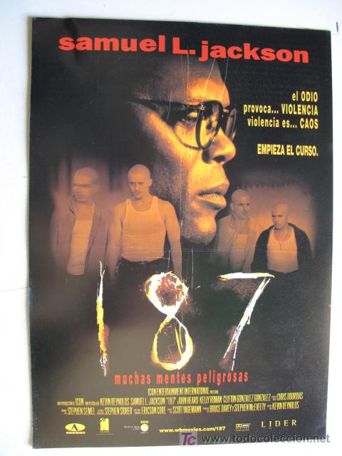 Cinema: 187   MUCHAS MENTES PELIGROSAS       10 GUIAS A ELEGIR  POR 25 EUROS. 100 GUIAS X 130 EUROS