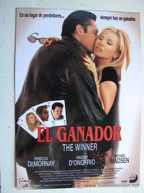 Cinema: EL GANADOR    10 GUIAS A ELEGIR 25 EUROS . 100 GUIAS 130