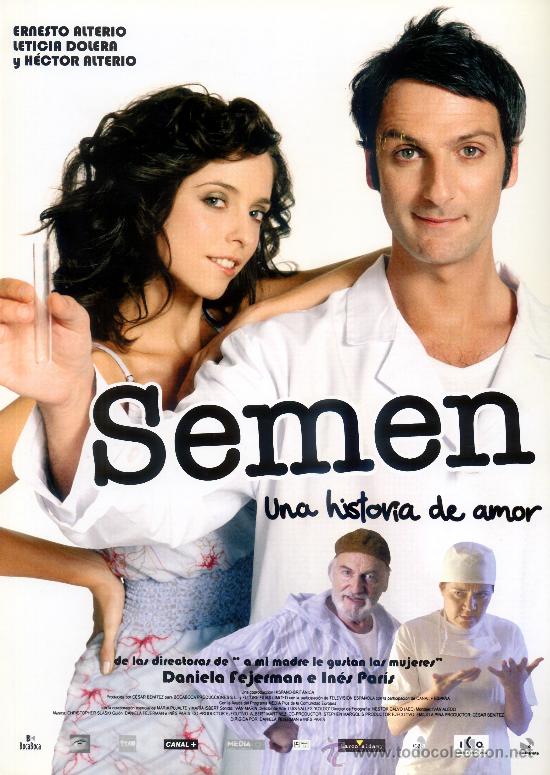 Cine: SEMEN UNA HISTORIA DE AMOR (GUIA ORIGINAL DOBLE DE SU ESTRENO EN ESPA&Ntilde;A)