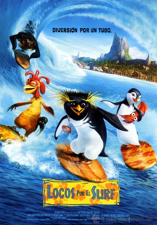 Kino: LOCOS POR EL SURF (GUIA ORIGINAL DOBLE) DIBUJOS ANIMADOS