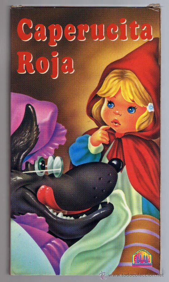 Cine: caratula de VHS - CAPERUCITA ROJA.