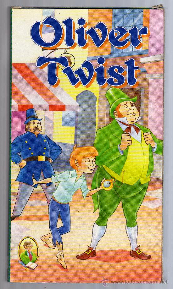 Cine: caratula de VHS - OLIVER TWIST.