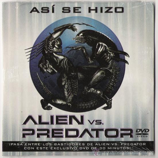 Cine: ALIEN VS PREDATOR DVD PROMOCIONAL ASI SE HIZO