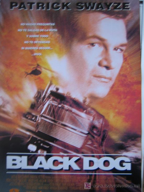 Cin&eacute;ma: black dog patrick swayze - guia publicitaria original  LOTE 20 GUIAS A&Ntilde;OS 90 Y 2000 A 30 &euro;